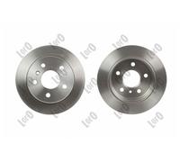 2 x ABAKUS 231-04-022 Disco freno per MERCEDES-BENZ