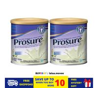 2 x Abbott Pro Sure Milk (high protein, prebiotic & EPA) sapore vaniglia 380 g