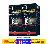 2 x Abbott Surbex Protect Energy Booster con complesso B, vitamine e CoQ10 an...