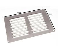 2 X Acciaio Inox Gelosia Ventilazione Griglia Cover 22.9X15.2cm Onestopdiy Ne
