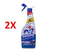 2 X Ace Spray Sgrassatore Universale Lavanda 600 Ml