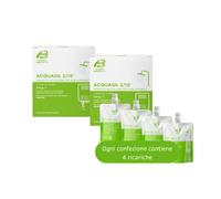 2 x Acquabrevetti ACQUASIL 2/15 PC100 Ricariche MiniDOS Anticalcare 8 x 250 GR