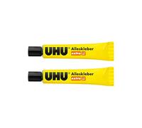 2 X Adesivo Uhu Attaccatutto Extra 2 X 20 G, sicuro e pulito