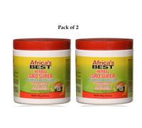 2 X Africa’S Migliori Erbe Super Gro Balsamo Capelli e Cute 149ml (Pacco Di 2)
