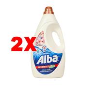 2 Flaconi Alba Lavatrice Activ Detersivo Talco e Patchouli 60 Lavaggi 3Lt