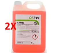 2 X Alcofly Detergente Manutentore A Base Alcolica Haccp Tanica 5 Kg Liber