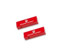 2 x Alnico parallelepipedi magnetici - 1,7 kg tirare (15 x 10 x 50 mm) (1 Set)