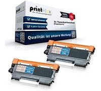 2 X Alternative cartucce toner per Brother DCP 7055 DCP 7055 W, DCP 7057 TN2010 TN 2010 XXL - Confezione doppia