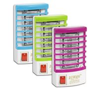 2 x AMMAZZA ZANZARE ZANZARIERA SCARICA ELETTRICA LED FULMINANTE FULMINA ZANZARA