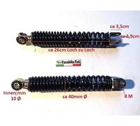 2 X Ammortizzatore Frontale Coilover Modello 27 Znen 50er & 125er Scooter