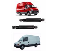2 X AMMORTIZZATORI ANTERIORI Adatto A IVECO DAILY DAL 2000 AL 2012