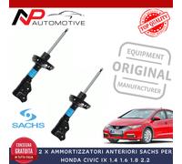 2 X AMMORTIZZATORI ANTERIORI SACHS per HONDA CIVIC IX 51611TV0E02 51621TV0E02