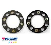 2 X ANELLO RUOTA COPRICERCHIO COPRIMOZZO Adatto EUROTECH TRAKKER STRALIS 10 FORI