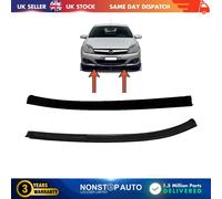 2 x Anteriori Paraurti Spoiler Bordo Inferiore Set Per Opel Astra H 1400561/560