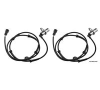 2 x Anteriori Ruota ABS Velocità Sensore per Daewoo Nubira 2003 + Hca / Dw /
