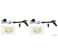 2 x Anteriori Ruota ABS Velocità Sensore per Opel / Antara 2006-11 Hca / Pl /