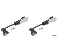 2 x Anteriori Ruota ABS Velocità Sensore per Opel / Antara 2006-15 Hca / Pl /