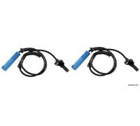 2 x Anteriori Sensore Di Velocità Ruota ABS per BMW 5 E60 E61 2001-2010