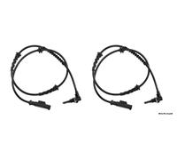 2 x Anteriori Sensore Di Velocità Ruota ABS per Opel / Corsa 2006 + Hca / Pl /