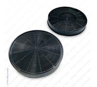 2 X Antracite Carbone Filtro Per Ariston Fornello Cappa Ventola EFF62