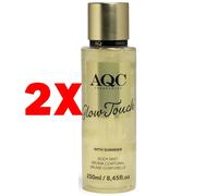Aqc Fragrances Shimmer Mist Golden Glitter 250Ml Cura della persona e salute
