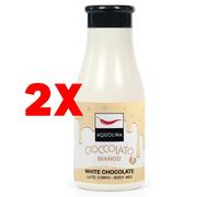 LatteCorpo Idratante Pelle Vellutata Cioccolato Bianco 250 ml AQUOLINA