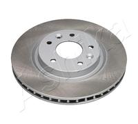 2x Disco freno Assale anteriore ventilato 60-01-167C ASHIKA per NISSAN RENAULT