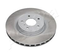2x Disco freno Assale anteriore ventilato 60-01-168C ASHIKA per NISSAN