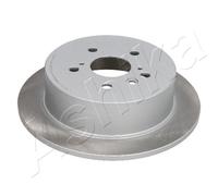 2x Disco freno Assale posteriore pieno 61-02-228C ASHIKA per LEXUS RX