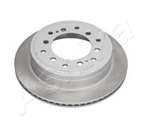 2 x ASHIKA 61-02-253C Disco freno per TOYOTA