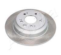 2x Disco freno Assale posteriore pieno 61-04-416C ASHIKA per HONDA ACCORD VIII