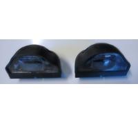 2 x Aspöck luce targa Regpoint illuminazione targa luce