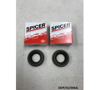 2 X Asse Anteriore Guarnizione Albero per Jeep Wrangler/Cherokee 1984-2006