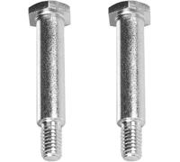 2 x Asse di ruota tagliaerba Ø 12,7 mm, viti spallate, lunghezza 36 a 76 mm, riparazione