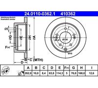 ATE Discofreno 24.0110-0362.1