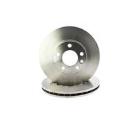 AUTOMEGA 2x Disco Freni Anteriore Ventilato per VW Transporter VI Scatola Sga