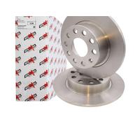 2 x AUTOMEGA 120017310 Disco freno per AUDI,SEAT,SKODA,VW