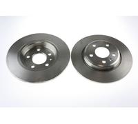 AUTOMEGA 2x Disco Freno Posteriore Pieno per Audi A4 Avant A6 8K5 B8 8ED B7 4G5