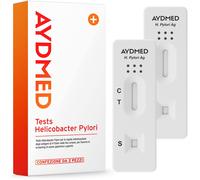 2 x Aydmed Test Helicobacter Pylori Kit per il test H Pylori per l'autoanalisi