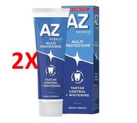 2 X Az Dentifricio Multi Protezione Tartar Control Controllo Tartaro 85 Ml