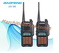 2 X Baofeng UV-9R 10watt Vhf Uhf Walkie-Talkie Dual Band Palmare +micro+aur +oma