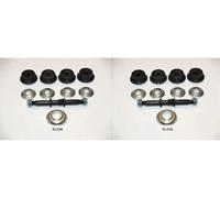 2 x Barra stabilizzatrice ASHIKA per CITROËN, PEUGEOT, TOYOTA 107, AYGO