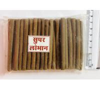 2 X BASTONCINI DI INCENSO INDIANI LOBHAN LOBAN DHOOP 45-50 pz meditazione puj...