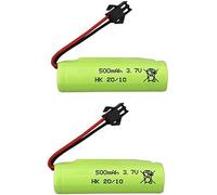 2x Batteria agli ioni di litio da 3.7V 500mAh | Compatibile con auto RC DE35,...
