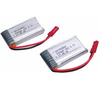 2 x batteria LiPo da 3,7 V 600 mAh per quadricottero JXD 509G | spina JST, le...