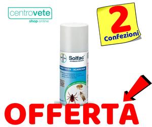 2 x Bayer SOLFAC Automatic Forte → Insetticida Spray Autosvuotante / Etomatic