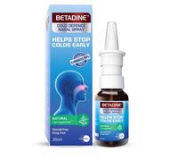 2 X BETADINE SPRAY NASALE DIFESA DAL FREDDO ADULTO 20 ML ARRESTA PRESTO IL RA...
