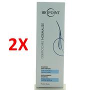 2 X Biopoint Personal Shampoo Capelli Con Forfora - Capelli Normali 200ml +peel