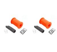 2 x Boccola balestra TEDGUM per JEEP WRANGLER I