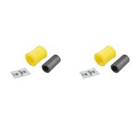 2 x Boccola barra reazione TEDGUM per LAND ROVER DEFENDER, DEFENDER I